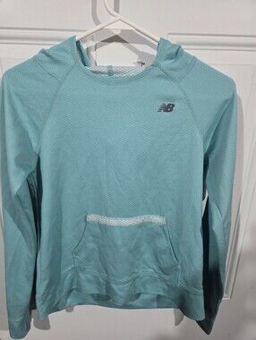 New Balance Teal Performance Hoodie